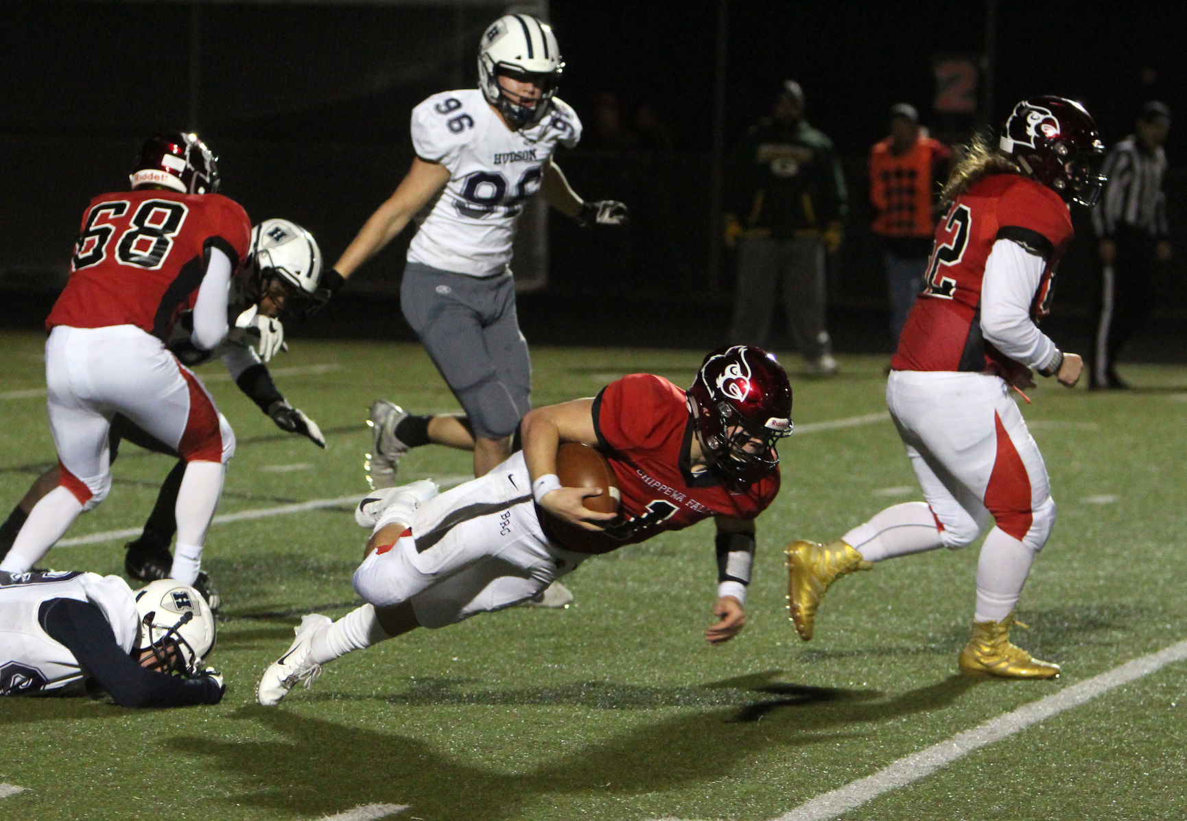 Hudson at Chi-Hi football 10-12-18